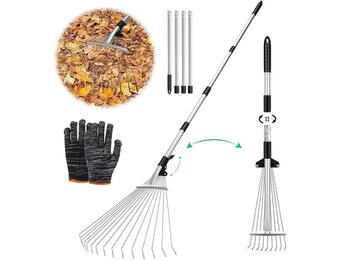 Verstelbare Bladbezem 215cm - 20% Korting