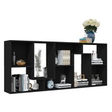VidaXL Boekenkast Zwart - 67x24x161 cm - 27% Korting