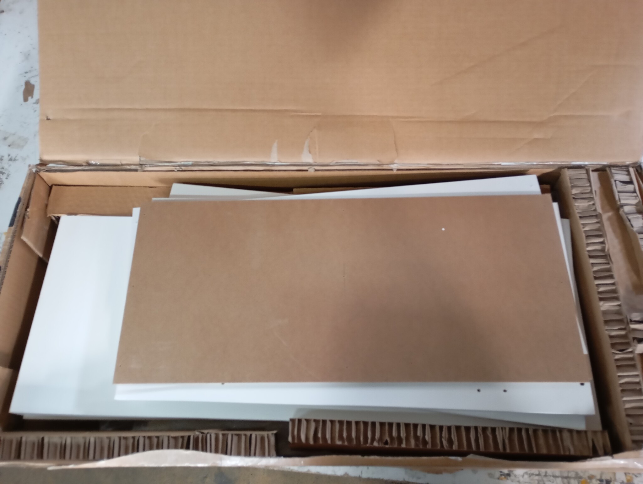 vidaXL Hangkast Lyon Hoogglans Wit - 58% Korting