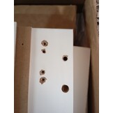 vidaXL Hangkast Lyon Hoogglans Wit - 58% Korting