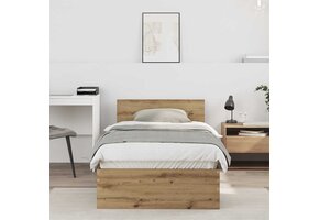 vidaXL Bedframe Eiken 90x190 cm - 40% Korting