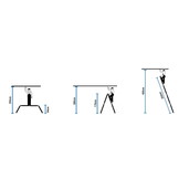 Vouwladder Aluminium - Werkhoogte 5,60m - 34% Korting