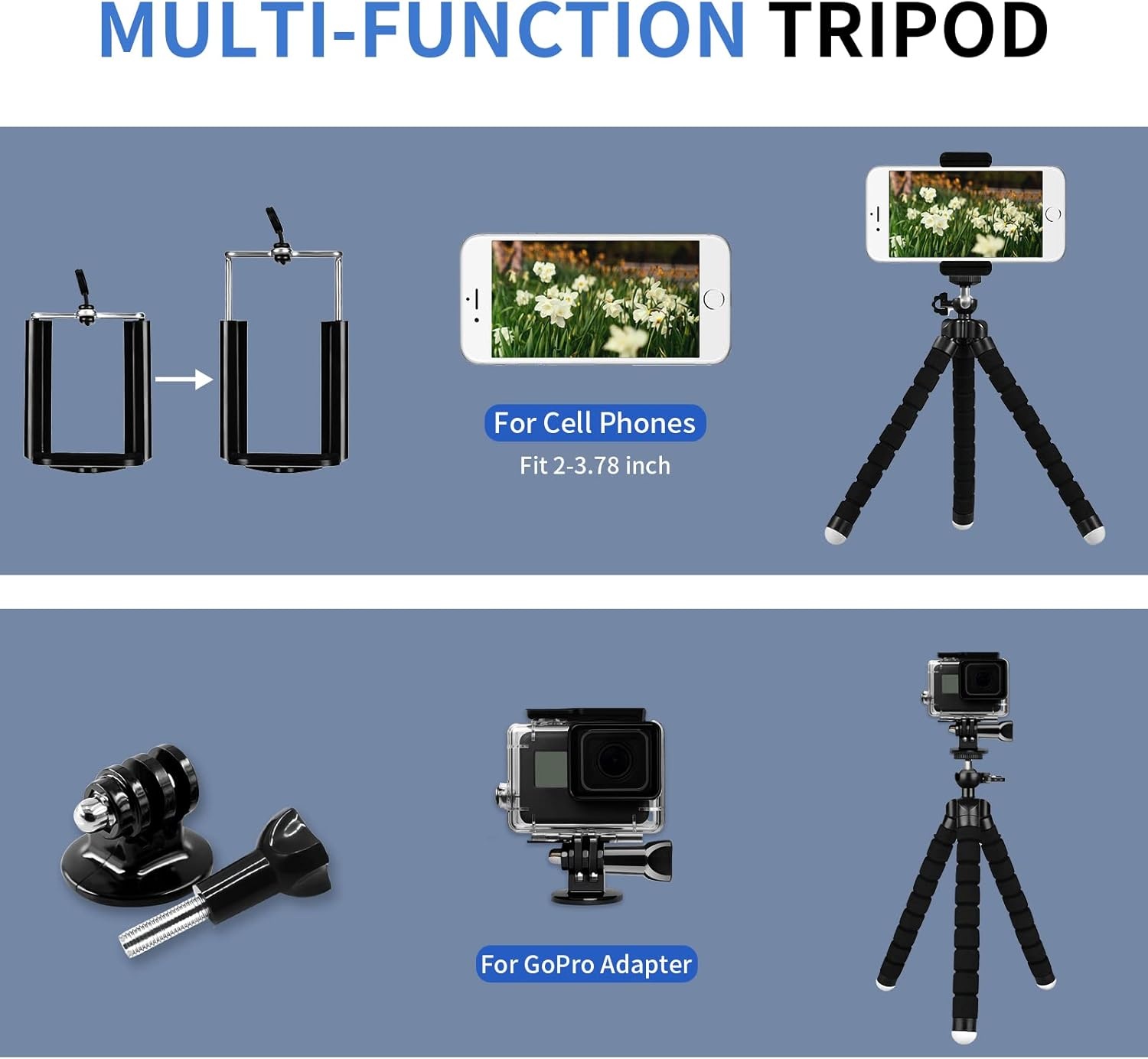 Flexibel Mini Smartphone Statief (9% Korting)