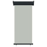 vidaXL Balkonscherm 85x250 cm grijs