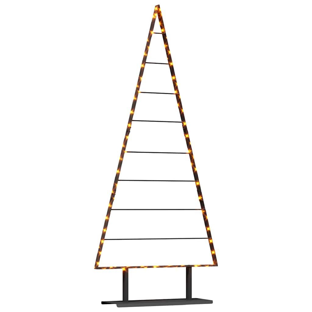 Retourtje: Metalen Kerstboom Zwart 180cm - 33% Korting