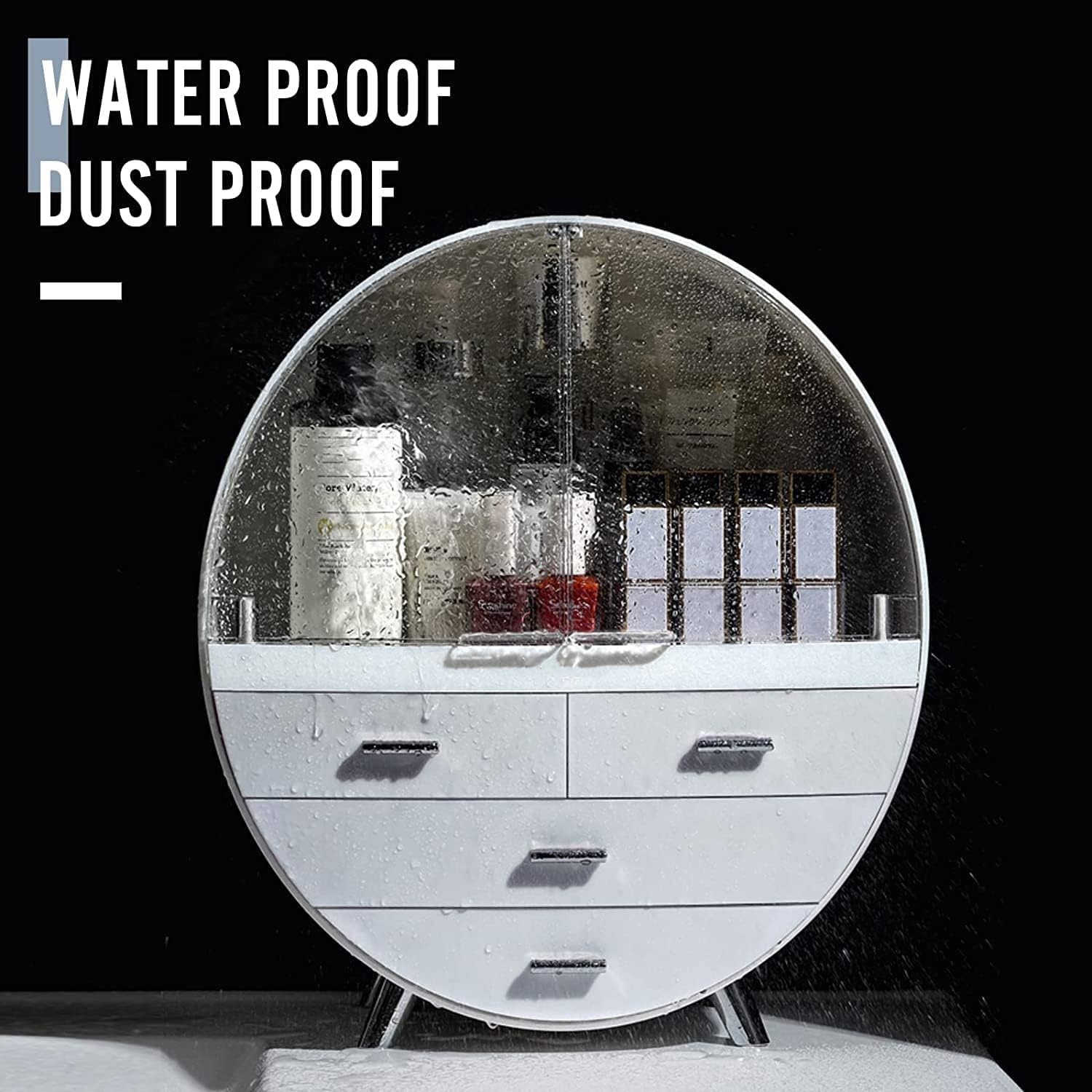 Grote Make-up Organizer - Waterdicht - Grijs - 16% Korting