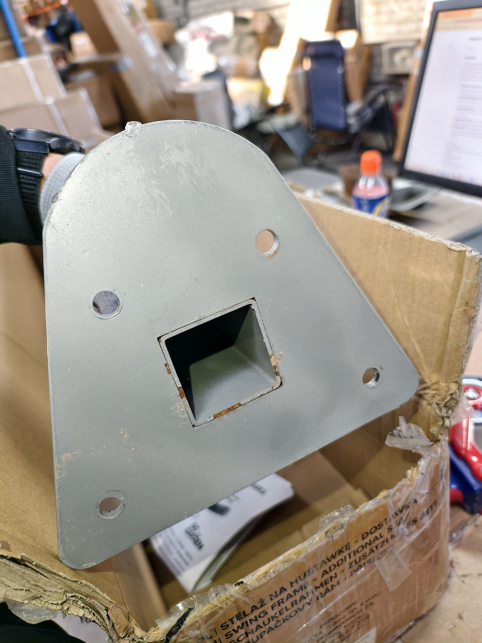 Schommelframe uitbreiding - 100cm - Grijs - 58% Korting!