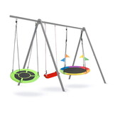 Schommelframe uitbreiding - 100cm - Grijs - 58% Korting!