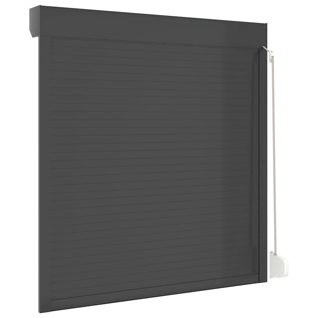 vidaXL Rolluik 130x140 cm Aluminium Antraciet - 29% Korting!