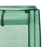 Verhoogde Plantenbak met Kas 120x40x140cm Rattanlook - 33% Korting