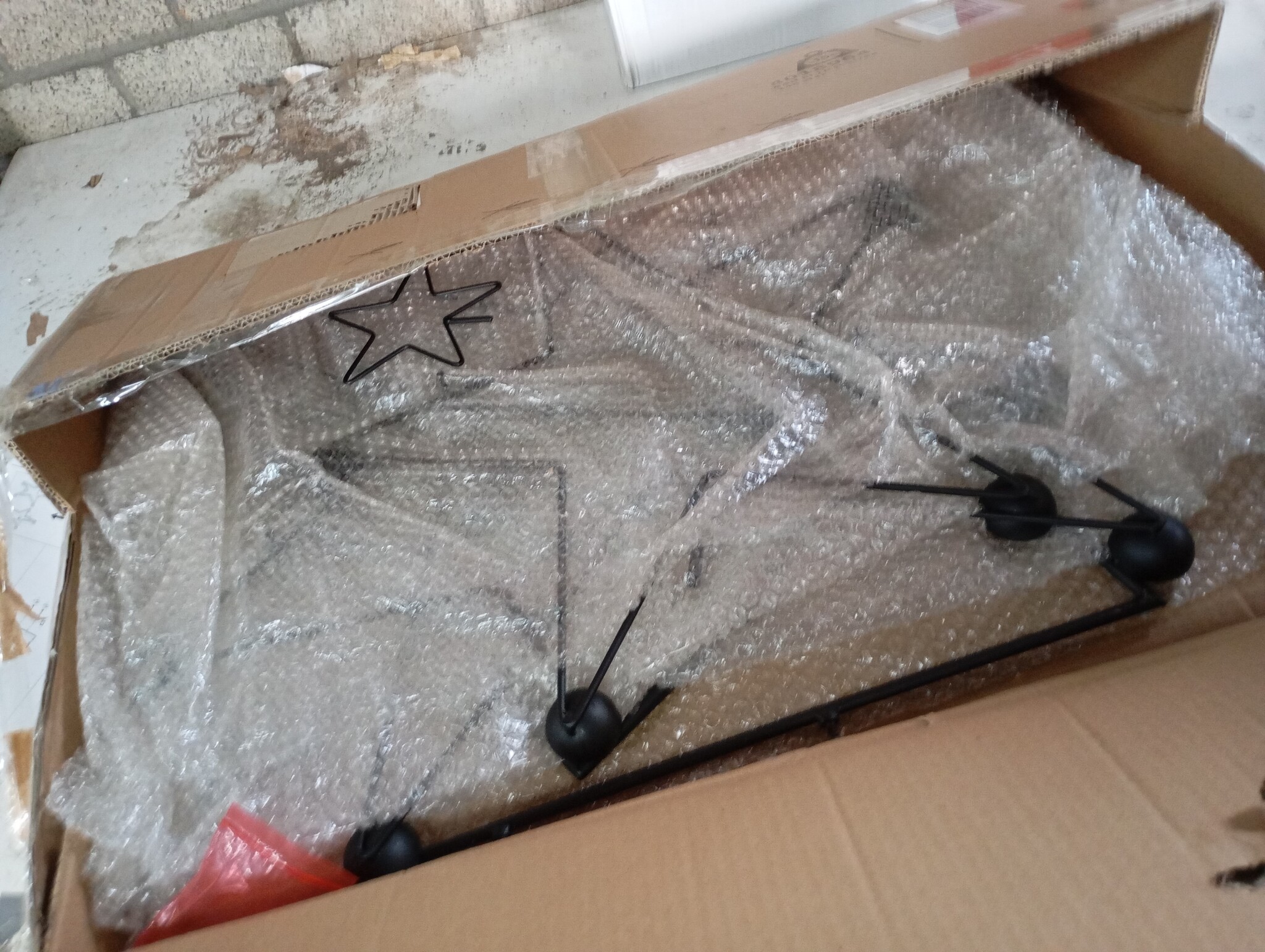 Retrotje: Metalen Kerstboom Decoratie Zwart - 140cm (53% Korting)