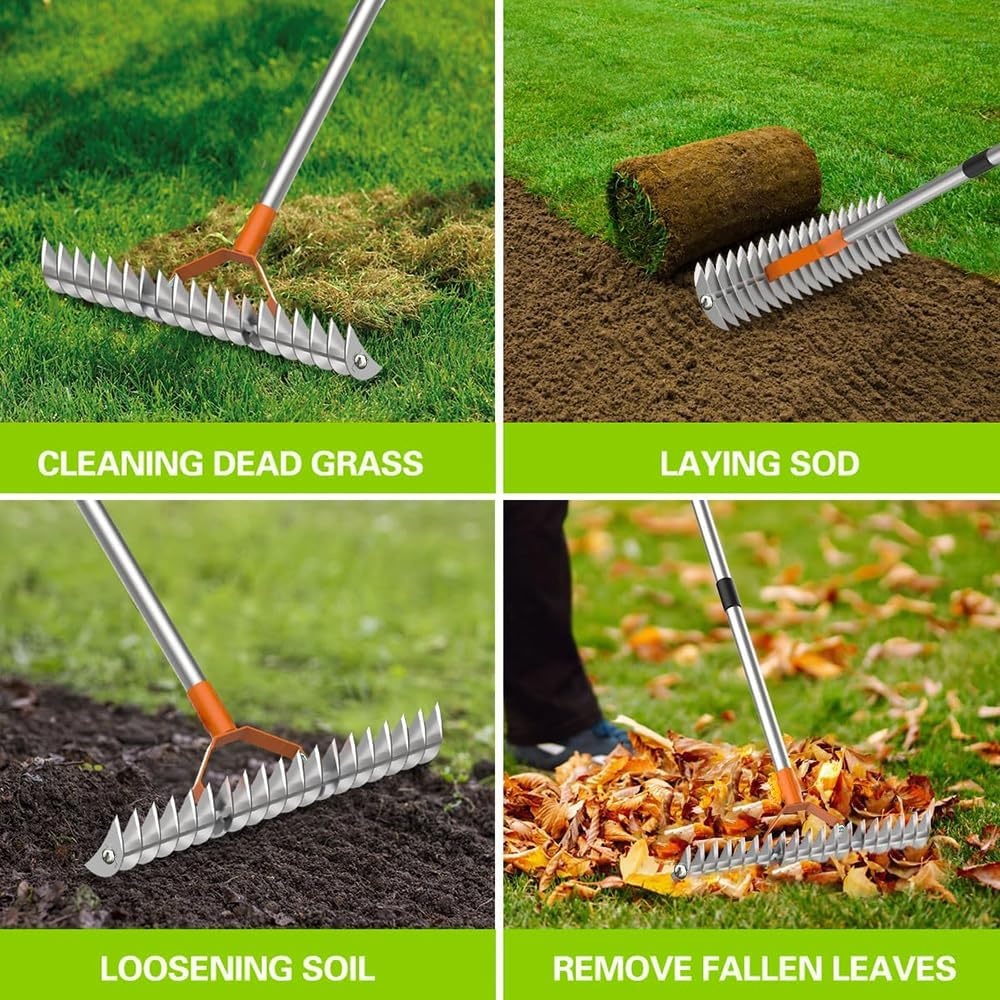 Handverticuteerder Hark - Gazononderhoud met 48% Korting