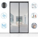Vliegengaas Balkondeur met Magneten - 75x200cm - 26% Korting!