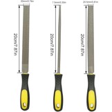 3x Metalen Vijlset 20cm - 33% Korting