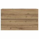 VidaXL Badkamerwandkast Artisanaal Eiken - 34% Korting