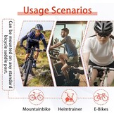 Ergonomisch Fietszadel - Bruin, Waterdicht & Schokabsorberend | 42% Korting