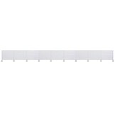 vidaXL Windscherm 9-panelen Zandwit (40% Korting)