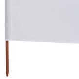 vidaXL Windscherm 9-panelen Zandwit (40% Korting)