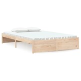VidaXL Massief Houten Bedframe 120x200 cm - 40% Korting
