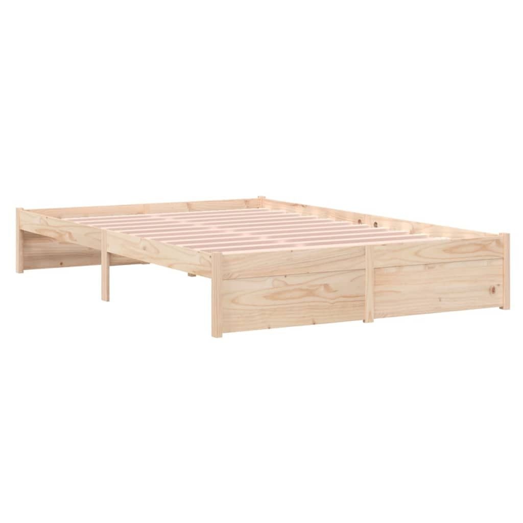 VidaXL Massief Houten Bedframe 120x200 cm - 40% Korting