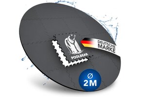 Ronde Whirlpool Onderlegger 200cm - 45% Korting - Vloerbescherming Zwart