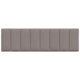 vidaXL Hanko Hoofdbordkussen 160cm Taupe - 27% Korting