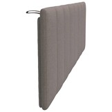 vidaXL Hanko Hoofdbordkussen 160cm Taupe - 27% Korting