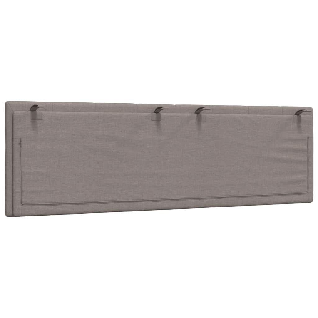 vidaXL Hanko Hoofdbordkussen 160cm Taupe - 27% Korting