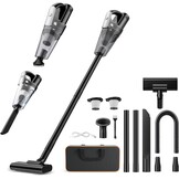 Draadloze mini-stofzuiger, draagbaar, voor autostoel, 7500-10000 PA, handstofzuiger, nat, droog, oplaadbaar, licht, thuis, kantoor, toetsenbord, tapijt, huisdieren, haar, USB