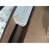 Hoofdeinde met LED - Bewerkt Hout Wit - 58% Korting!