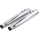 4 inch uitlaatpijpen chroom megafoon slip-on geluiddemper voor Touring-modellen van 1995 tot 2016, Bagger, Dresser Road King, Electra Glide, Street Glide, Road Glide, Ultra Glide
