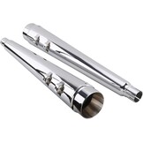 4 inch uitlaatpijpen chroom megafoon slip-on geluiddemper voor Touring-modellen van 1995 tot 2016, Bagger, Dresser Road King, Electra Glide, Street Glide, Road Glide, Ultra Glide