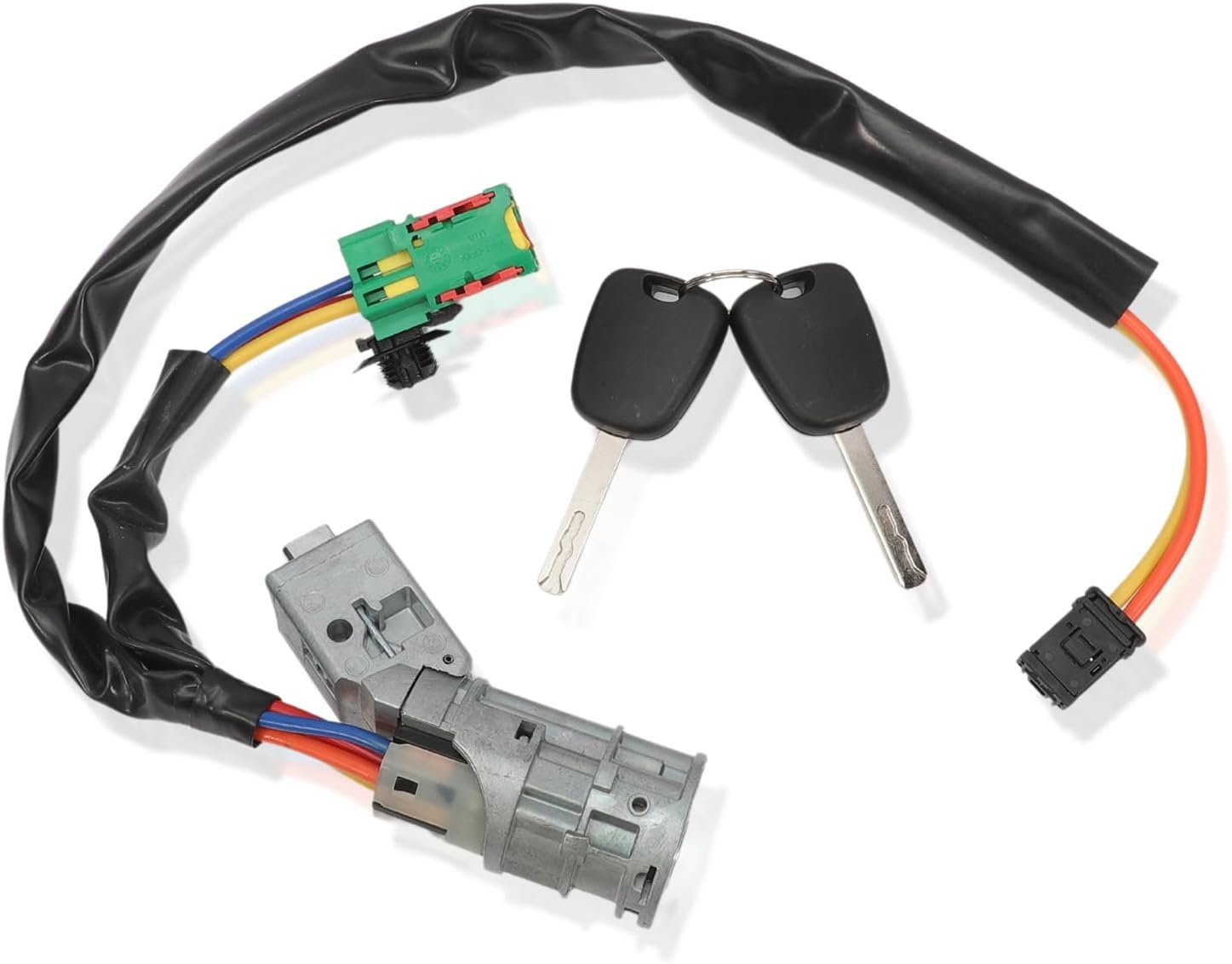 Stuurslot met 2 sleutels 4162AH compatibel voor Citroen C3 Fase 1 C2 Peu-geot 1007 4162.AH