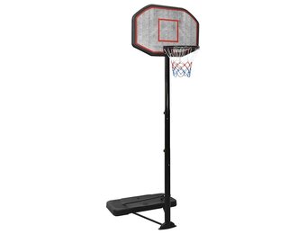 vidaXL Basketbalstandaard 258-363 cm polyetheen