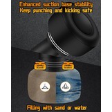 Vrijstaande Bokszakken voor Volwassenen - 178 cm Bokszak Opblaasbare Kickbokszak voor Training MMA Muay Thai Fitness