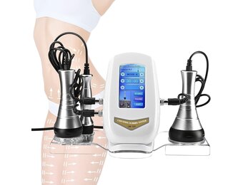 40K Afslankend Lichaam Machine 3 in 1 Radiofrequentie Cavitatie Machine Ultrasone Afslankmachine voor Gezicht, Buik, Billen en Dijen, Huidverzorging