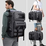 WITZMAN Carry On Travel Rugzak voor Mannen Duffle Bags Fit 17 Inch Laptop Luchtvaartmaatschappij Goedgekeurde Laptop Rugzak