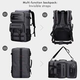 WITZMAN Carry On Travel Rugzak voor Mannen Duffle Bags Fit 17 Inch Laptop Luchtvaartmaatschappij Goedgekeurde Laptop Rugzak