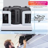 WITZMAN Carry On Travel Rugzak voor Mannen Duffle Bags Fit 17 Inch Laptop Luchtvaartmaatschappij Goedgekeurde Laptop Rugzak