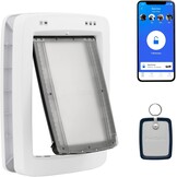 PetSafe SlimmeDeur Verbonden Huisdier Deur, App-Gestuurd, Selectieve Toegang, Energiezuinig, Groot