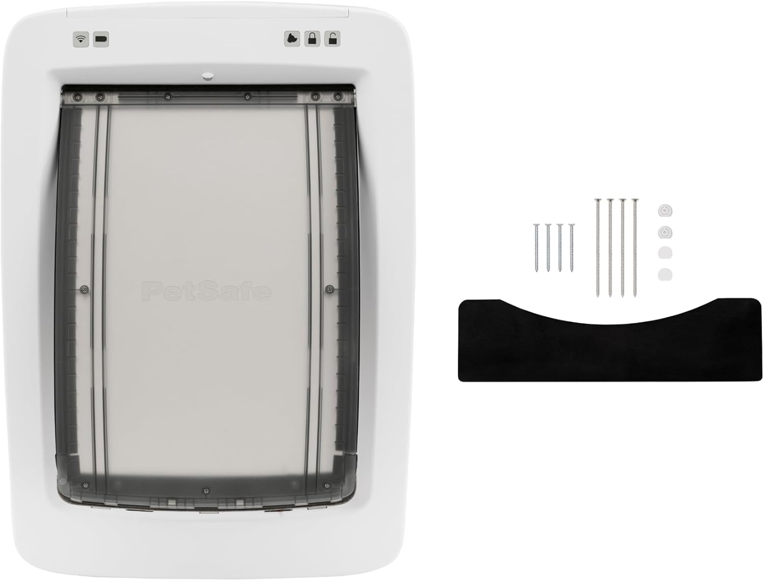 PetSafe SlimmeDeur Verbonden Huisdier Deur, App-Gestuurd, Selectieve Toegang, Energiezuinig, Groot