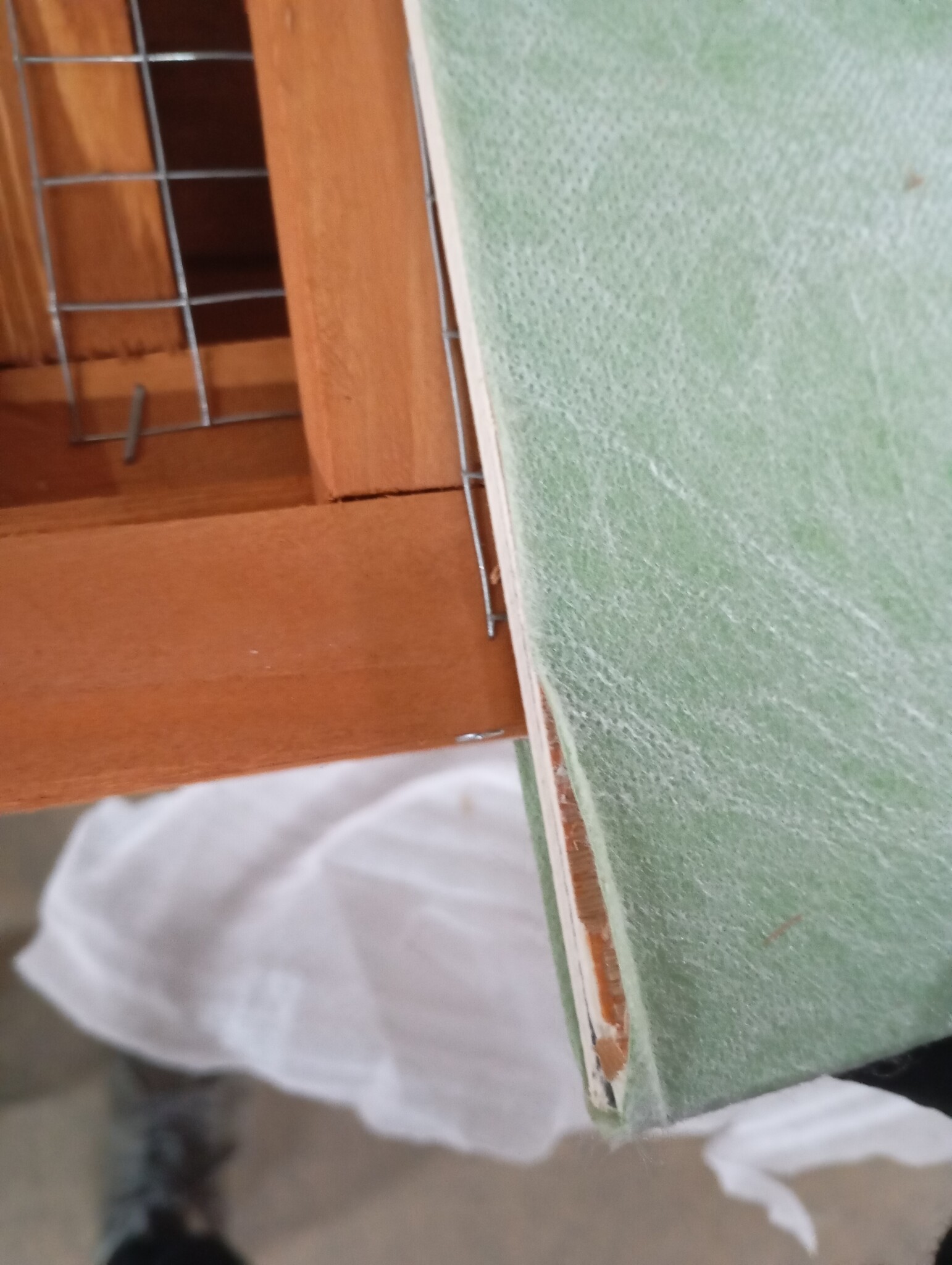 vidaXL Konijnenhok voor buiten met 4 deuren hout