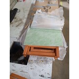 vidaXL Konijnenhok voor buiten met 4 deuren hout