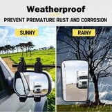 Caravanspiegel,2 Stuks Aanhangspiegel,Universele Spiegel,Aanhangerspiegel,Camperspiegel,Buitenspiegel Voor Campers,Voor Alle Gangbare Voertuigtypen