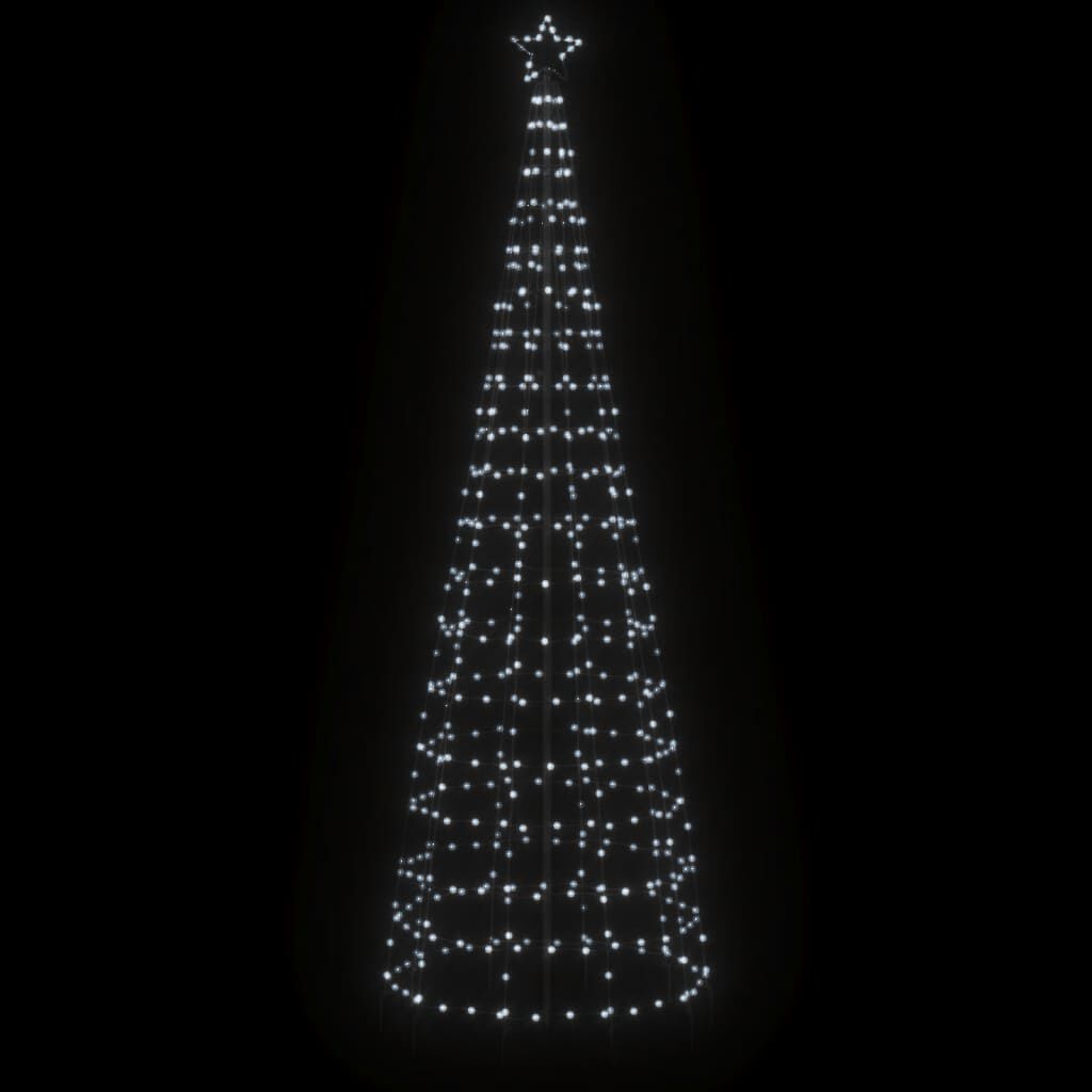 vidaXL LED Kerstboom 300cm Koud Wit - 41% Korting