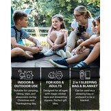 Sportneer Slaapzak voor buiten, licht, draagbaar, warme dekenslaapzak, winterslaapzak voor kamperen, reizen en outdoor, 220 x 75 cm