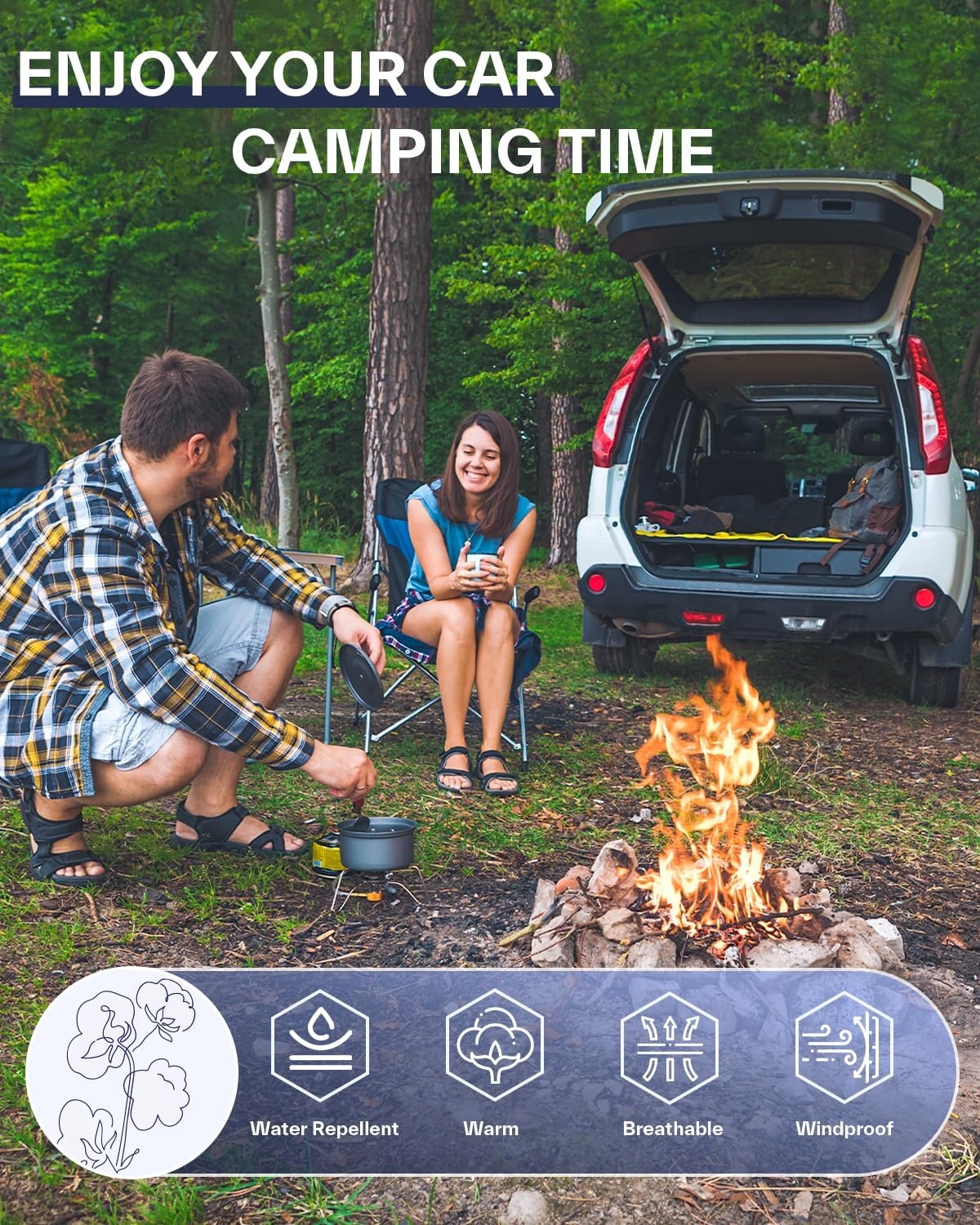 Sportneer Slaapzak voor buiten, licht, draagbaar, warme dekenslaapzak, winterslaapzak voor kamperen, reizen en outdoor, 220 x 75 cm