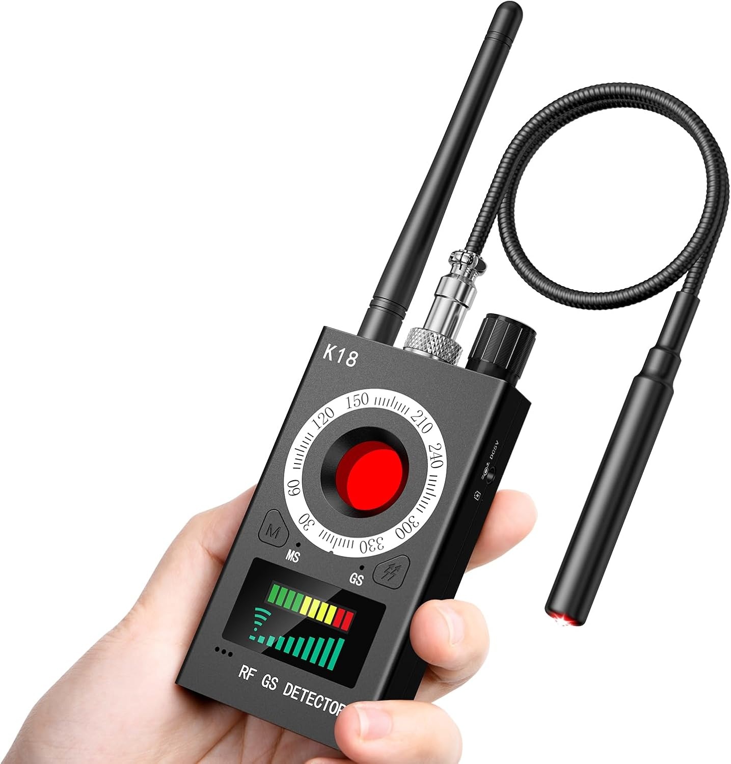 Wanzen Detector, WanzenDetector GPS Spionage Zoeker Verborgen Camera Laser voor GSM Tracker Afluisterapparaten Camera's Wanzenvinder