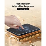 ProtoArc Draadloos trackpad, T1 Plus bluetooth, zeer nauwkeurig touchpad met multi-gesture ondersteuning voor Windows 10/11, pc, laptop, notebook, desktop, computer, zwart