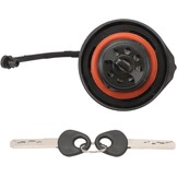 Tankdop afsluitbaar met 2 sleutels voor Punto EVO Ducato Panda 500 Grande 147 MITO Ypsilon 71802520 olietankdop benzinedop